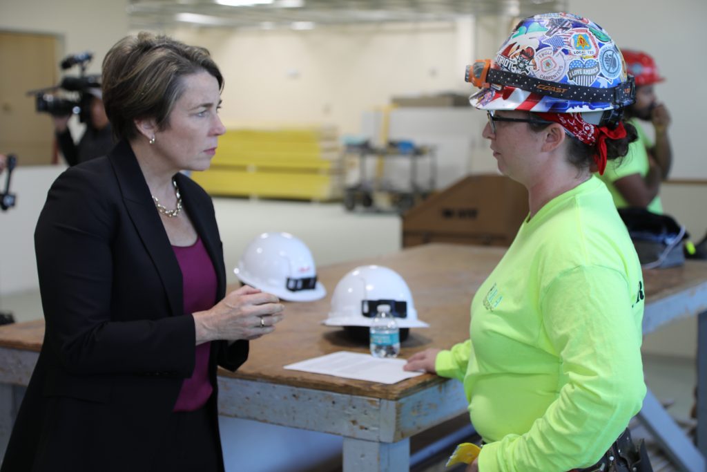 Gov Healey kicked off National Apprenticeship Week with Union